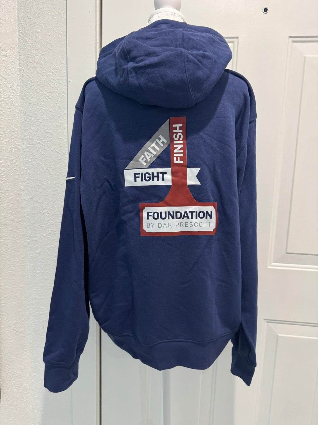 Faith Fight Finish Nike Hoodie – Unisex Pullover Fleece