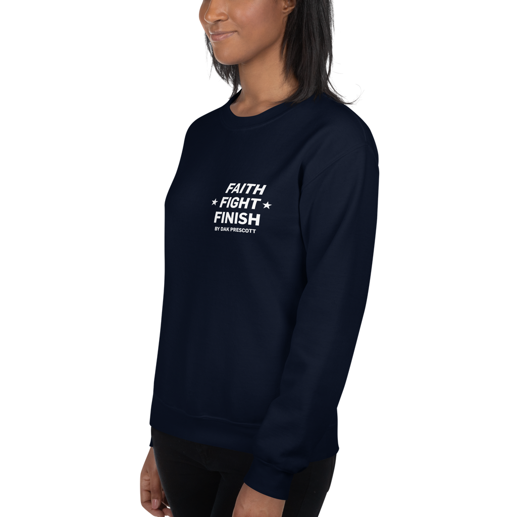 Faith Fight Finish Classic Unisex Crewneck