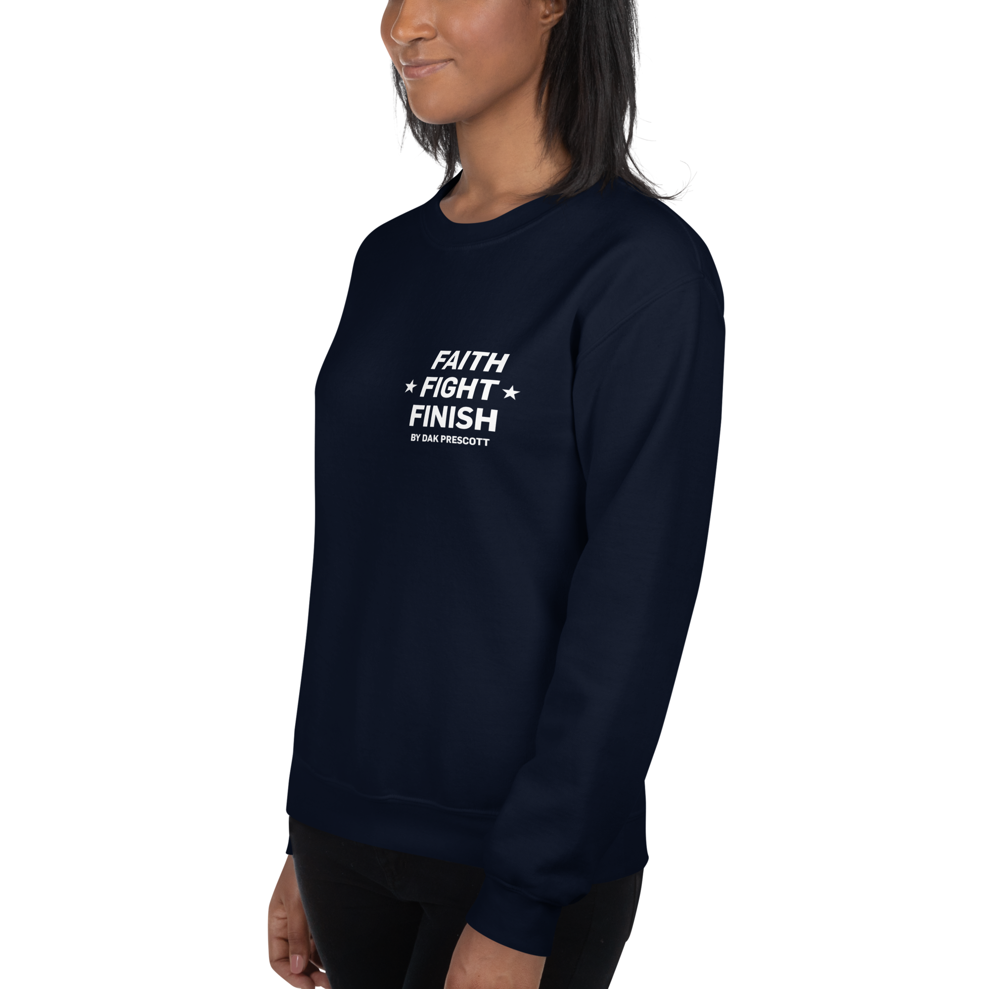 Faith Fight Finish Classic Unisex Crewneck